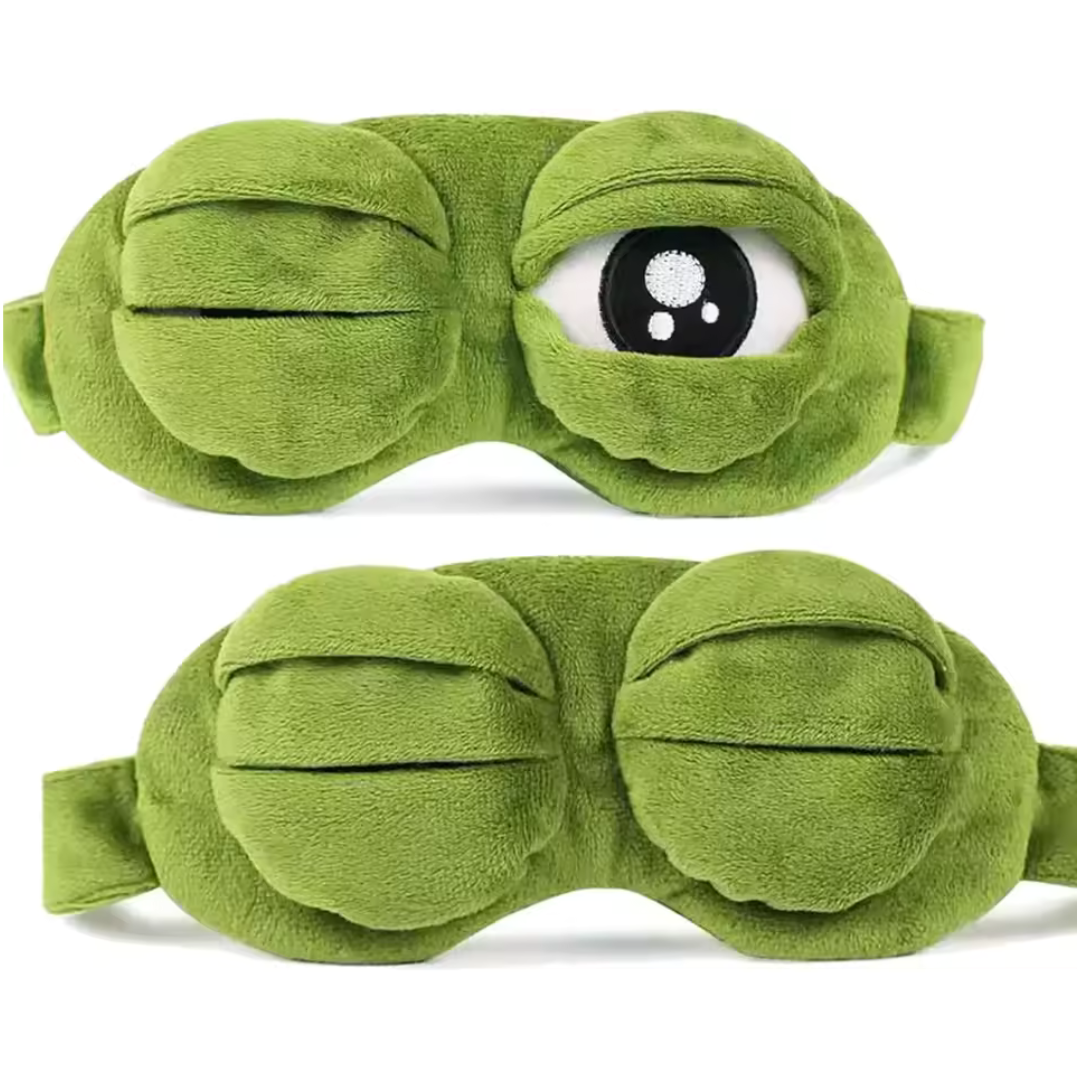 Relatable Pepe Eye Mask
